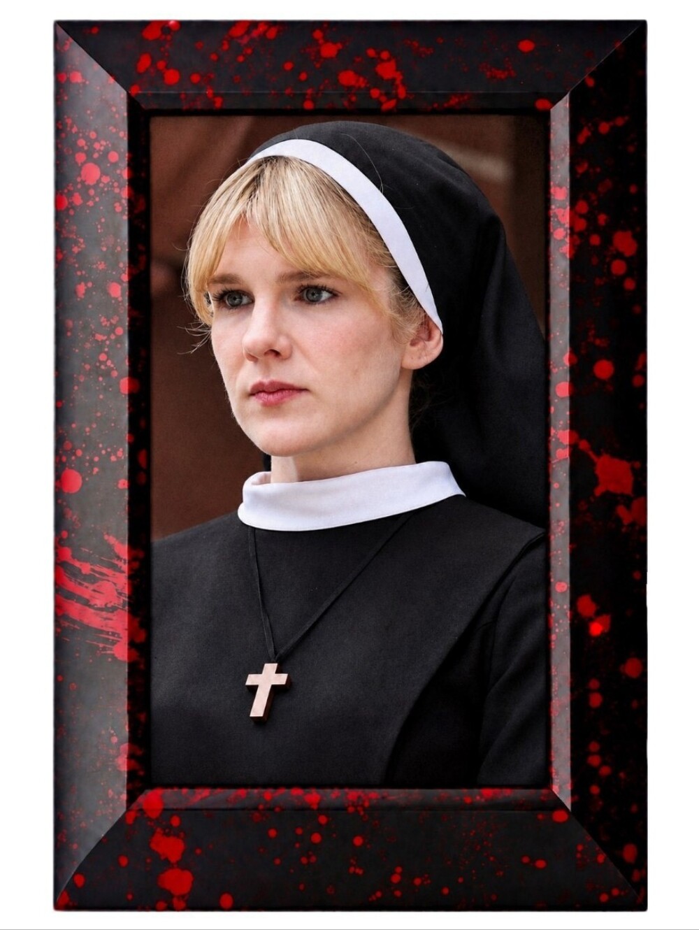 American Horror Story: Asylum are Sister Mary Eunice Thriller Bloody Framed Art